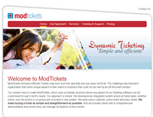 Tablet Screenshot of efficienttickets.com